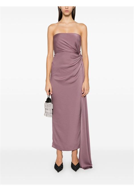 Mauve pink strapless twist dress Alex perry - women ALEX PERRY | D1338PF24MV